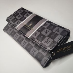 London Fog Sophia Signature Flap Wallet